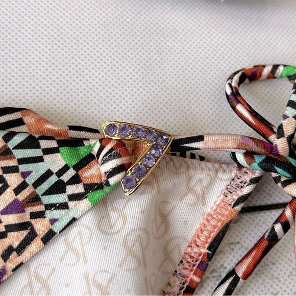 Victoria’s Secret Brooch Embellished Bandeau Bikini - Picture 9 of 15
